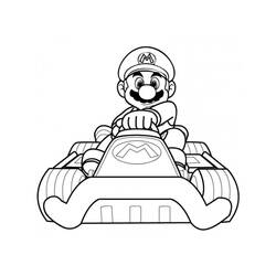 Раскраска: Марио Карт (Видео игры) #154425 - Бесплатные раскраски для печати